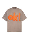 Fun "OK!" Graphic T-Shirt 