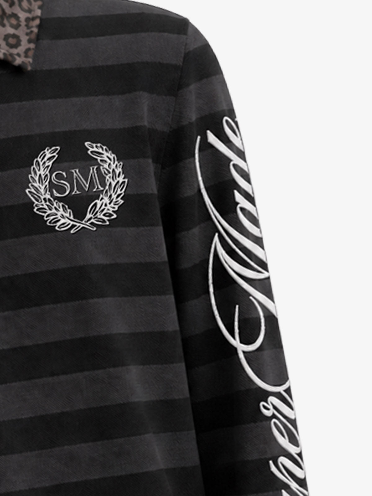 Striped Leopard Polo