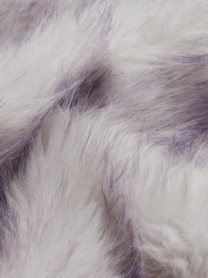 Oversized Reversible Fur Hooded Jacket - 2544 