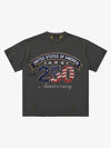 Rhinestone 250 Ripped Washed T-Shirt