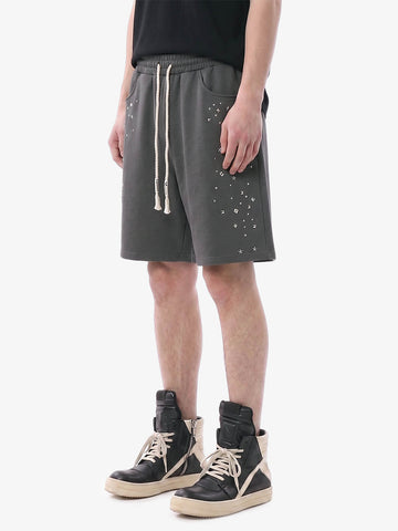 Studded Jersey Sweat Shorts - 2630