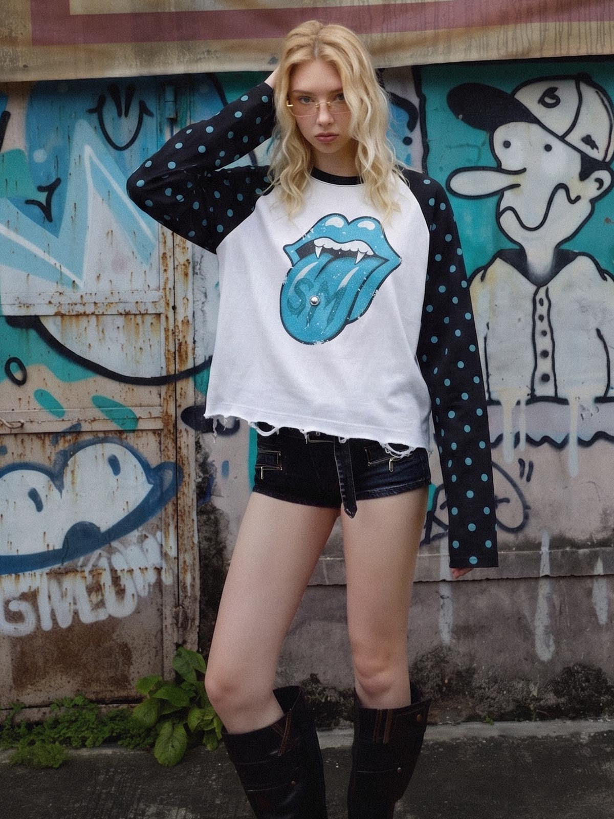 Rolling Stones Raglan Tee
