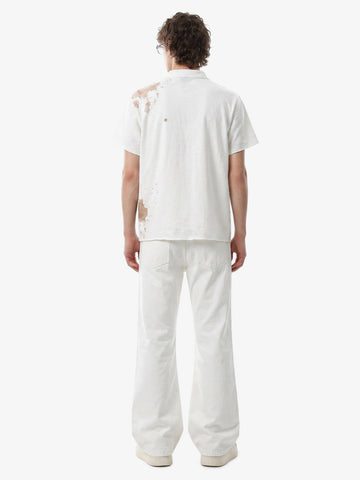 Fairy Tale Grunge Band Collar Henley T-Shirt