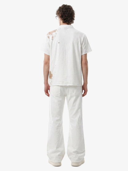 Fairy Tale Grunge Band Collar Henley T-Shirt