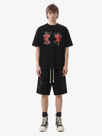 Studded Jersey Sweat Shorts - 2630 