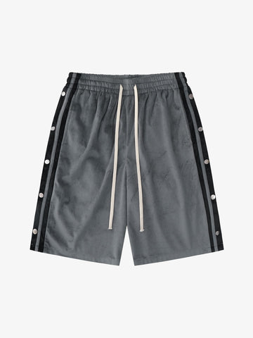 Suede Athletic Shorts