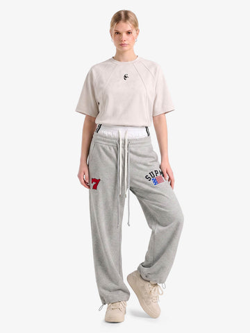 Vintage Paratrooper Layered Look Sweatpants - 2556
