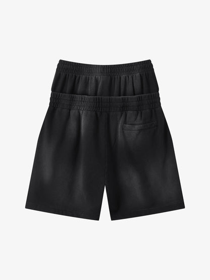 Women’s High-Waisted Summer Shorts – Cotton Blend Elastic Waist Casual Fit