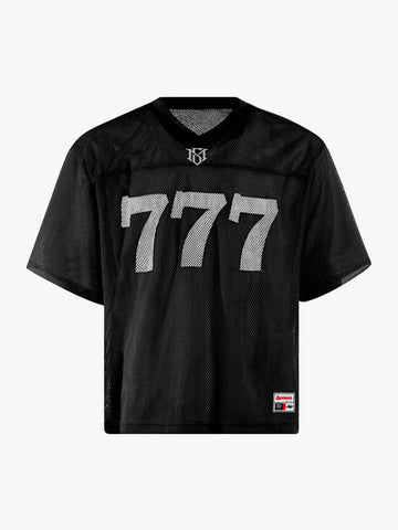 Jersey Letter Print Quick Dry V-neck T-shirt - 2389 