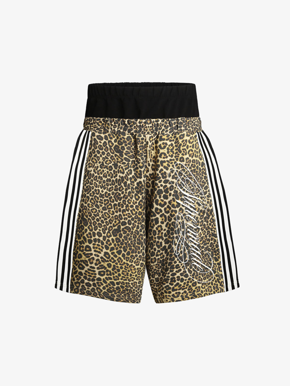 Double Waist Leopard Shorts