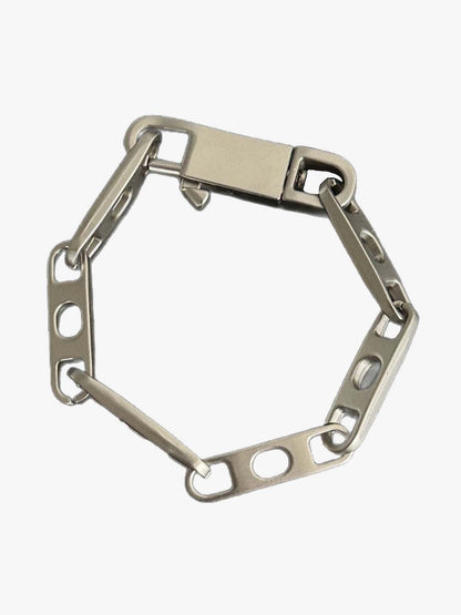 Industrial Metal Link Bracelet 
