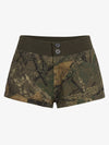 Camo Corduroy Wide-Leg Trousers