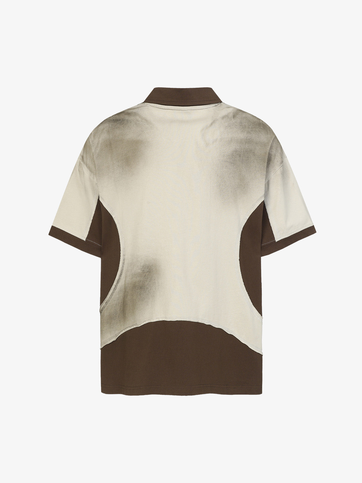Deconstructed Tie-Dye Polo