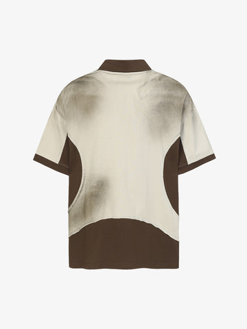 Deconstructed Tie-Dye Polo