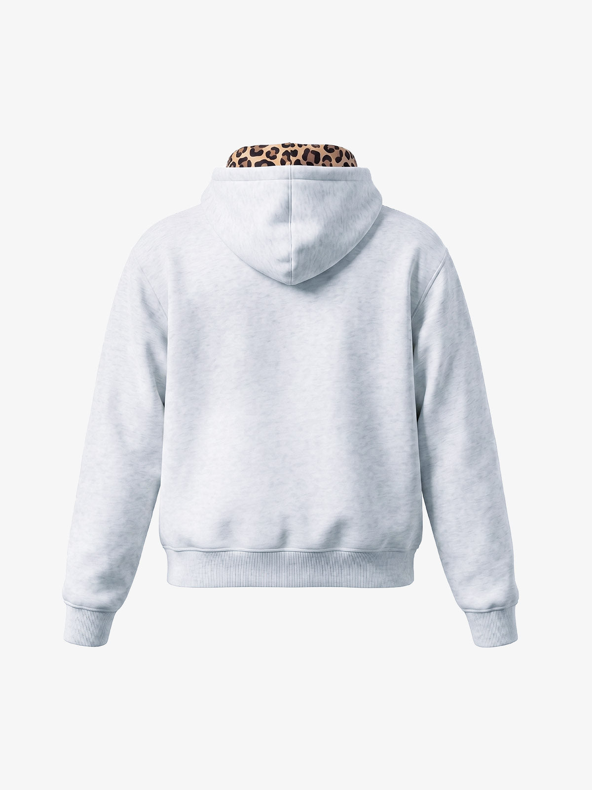 Leopard Patchwork Hoodie & Trousers Set