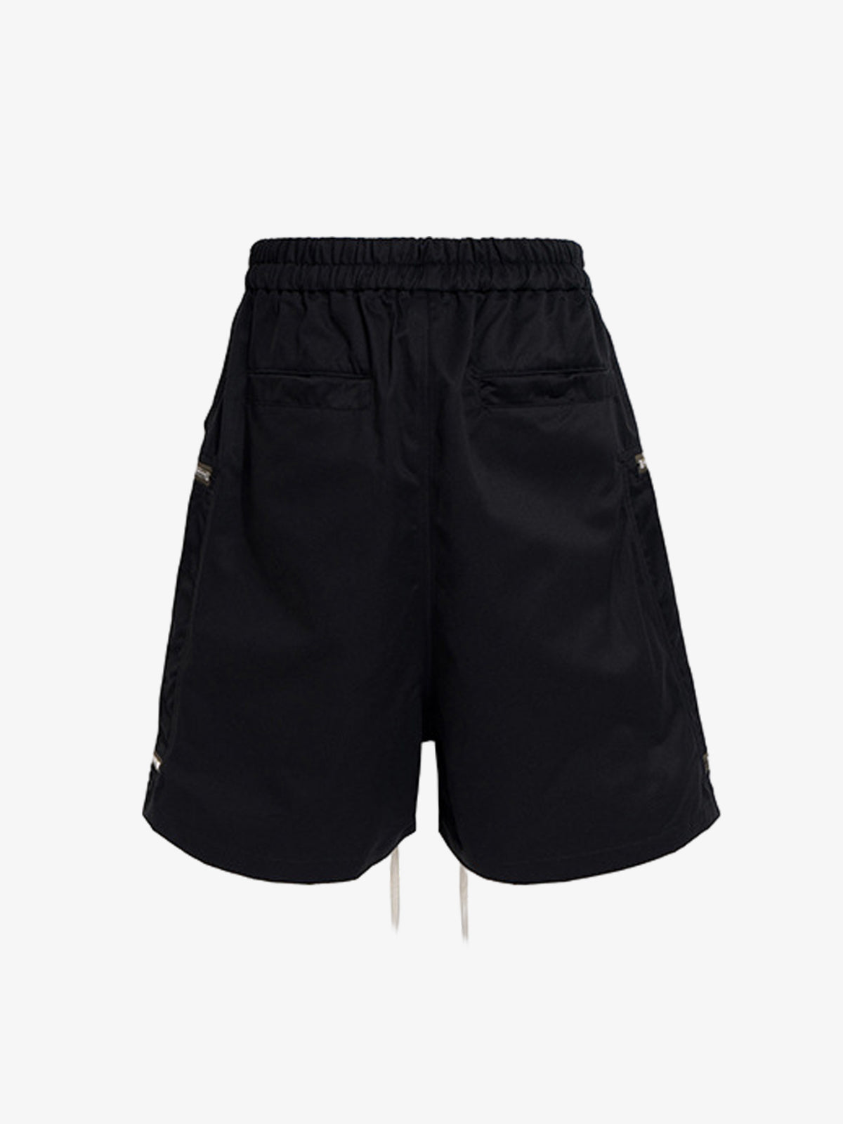 Water-Resistant Cargo Shorts – Polyamide Elastic Waist Relaxed Fit Utility Shorts