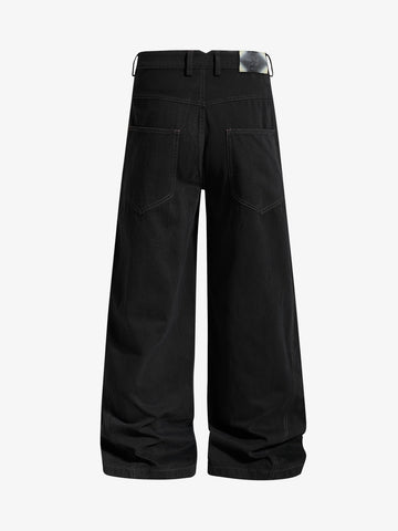 Military Button Baggy Cargo Pants – Napoleon Style Utility Streetwear