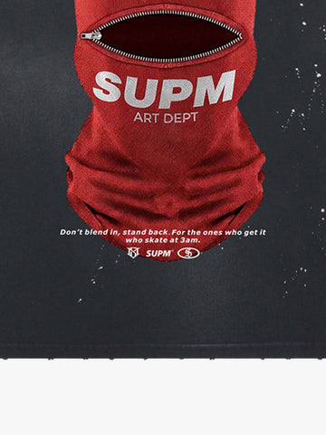 Red Balaclava Graphic T-Shirt 
