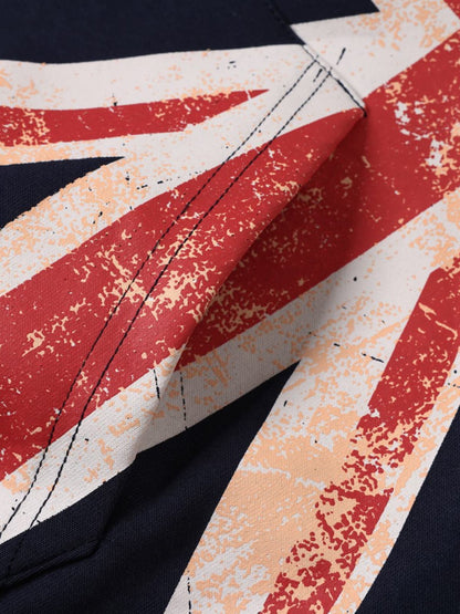 Union Jack Fur Hooded Jacket