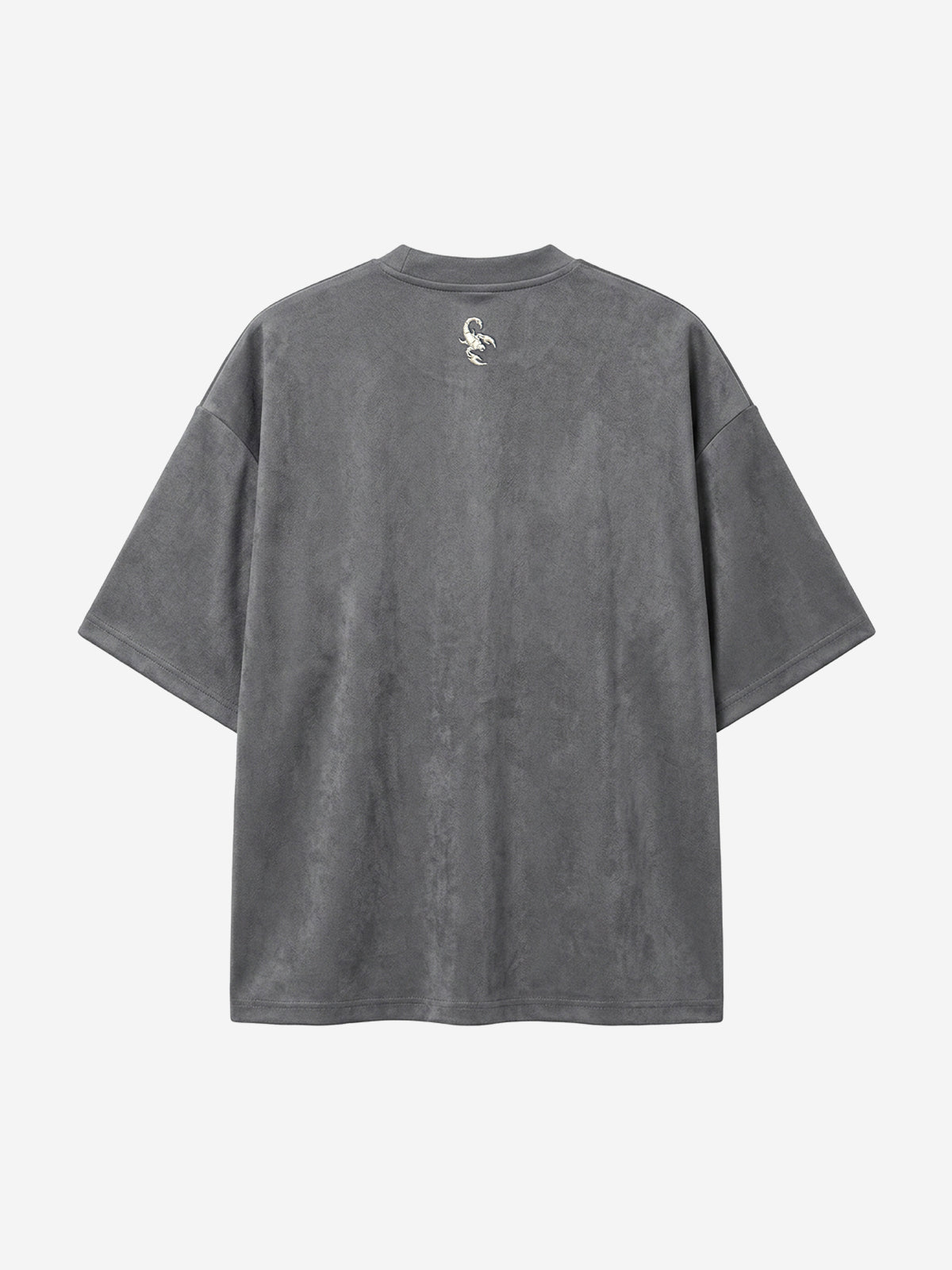 Suede Oversized Streetwear T-Shirt