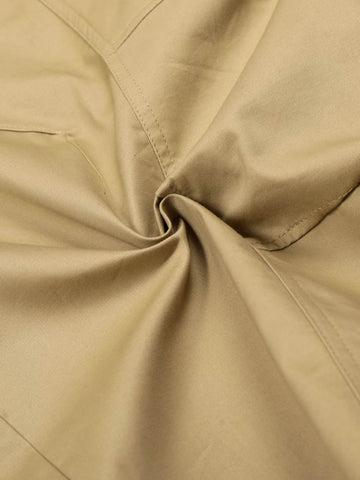 Pleated Utility Pocket Wide Leg Cropped Cargo Pants 