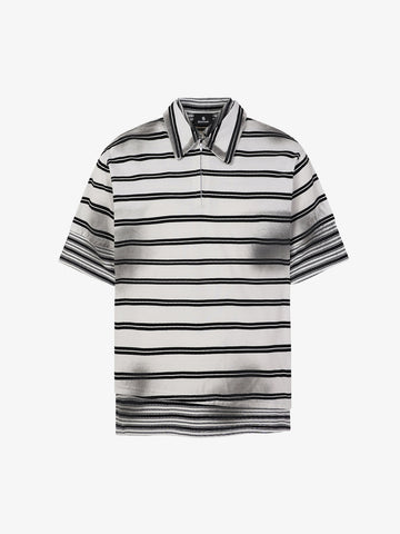 Striped Half-Zip Pullover Sweater – Cotton Blend Classic Fit Lightweight Knit