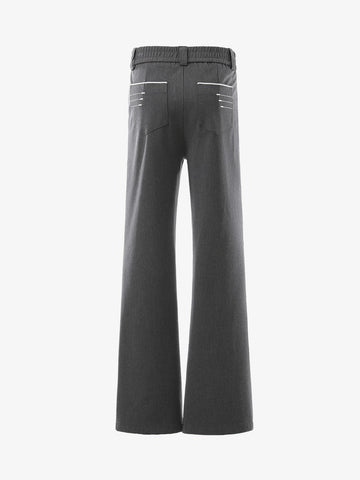Minimal Draped Tailored Pants 