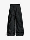 Relaxed Draped Wide Leg Pants