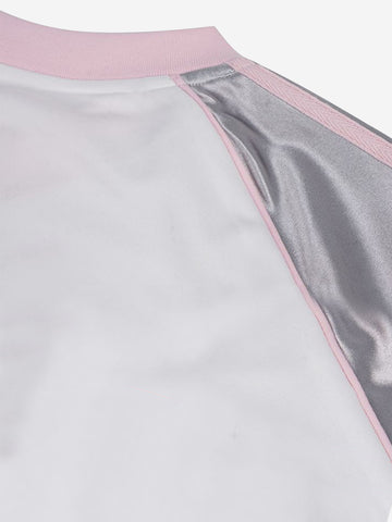 Graphic Number 07 Spliced Raglan T-Shirt