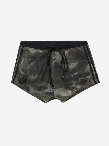 Y2K Graphic Striped Sporty Shorts