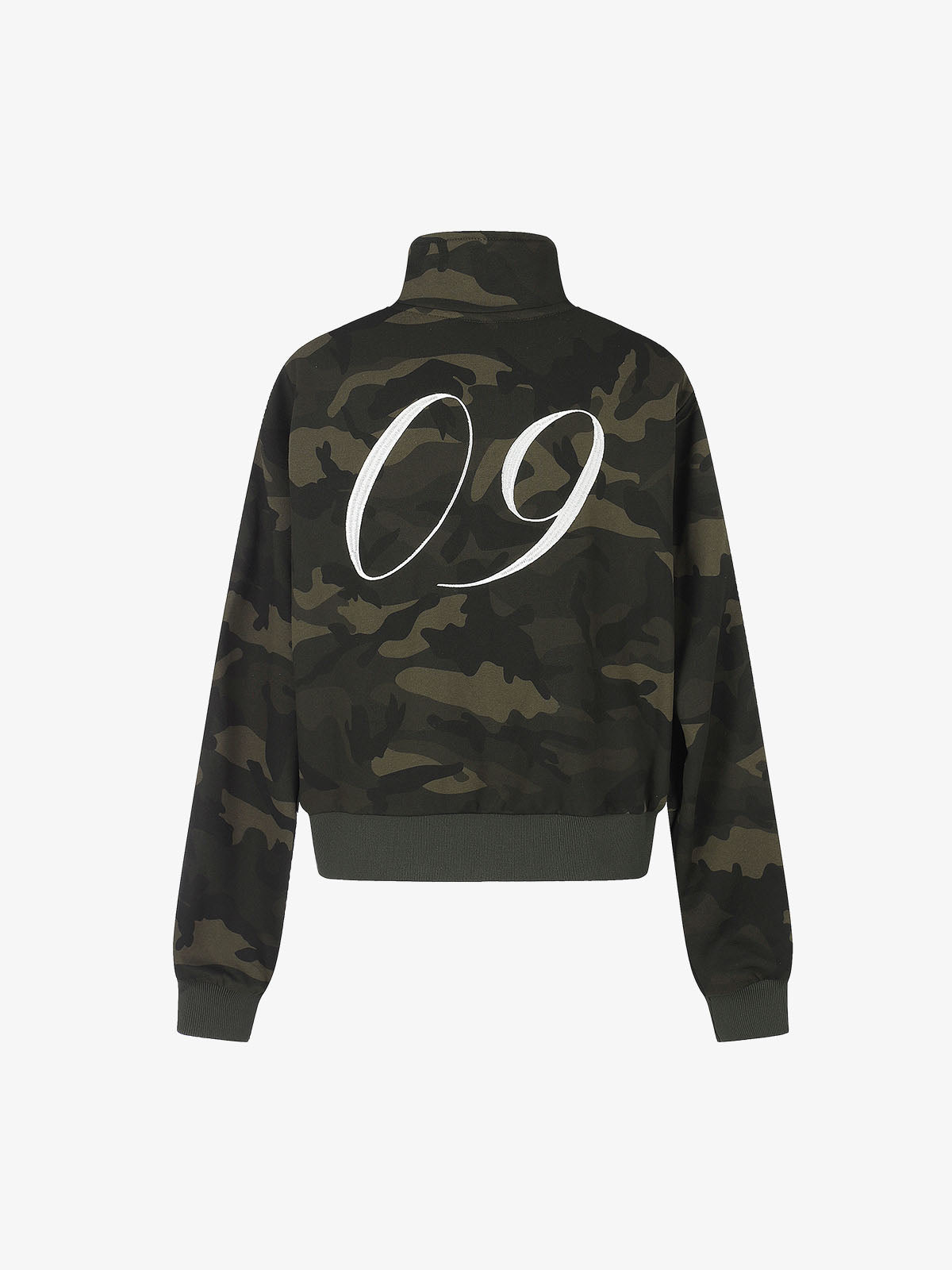 Camo Tape Detail Cropped Jacket