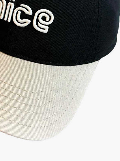 Color-Block Nice Letter Baseball Cap