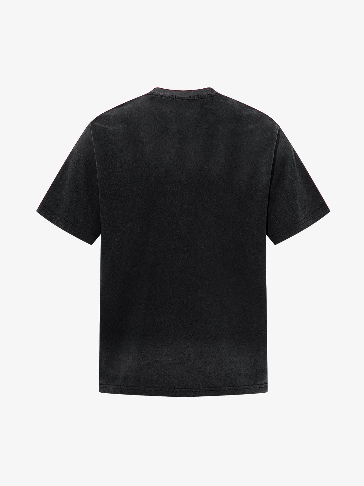 Grunge Faded Photo Print T Shirt