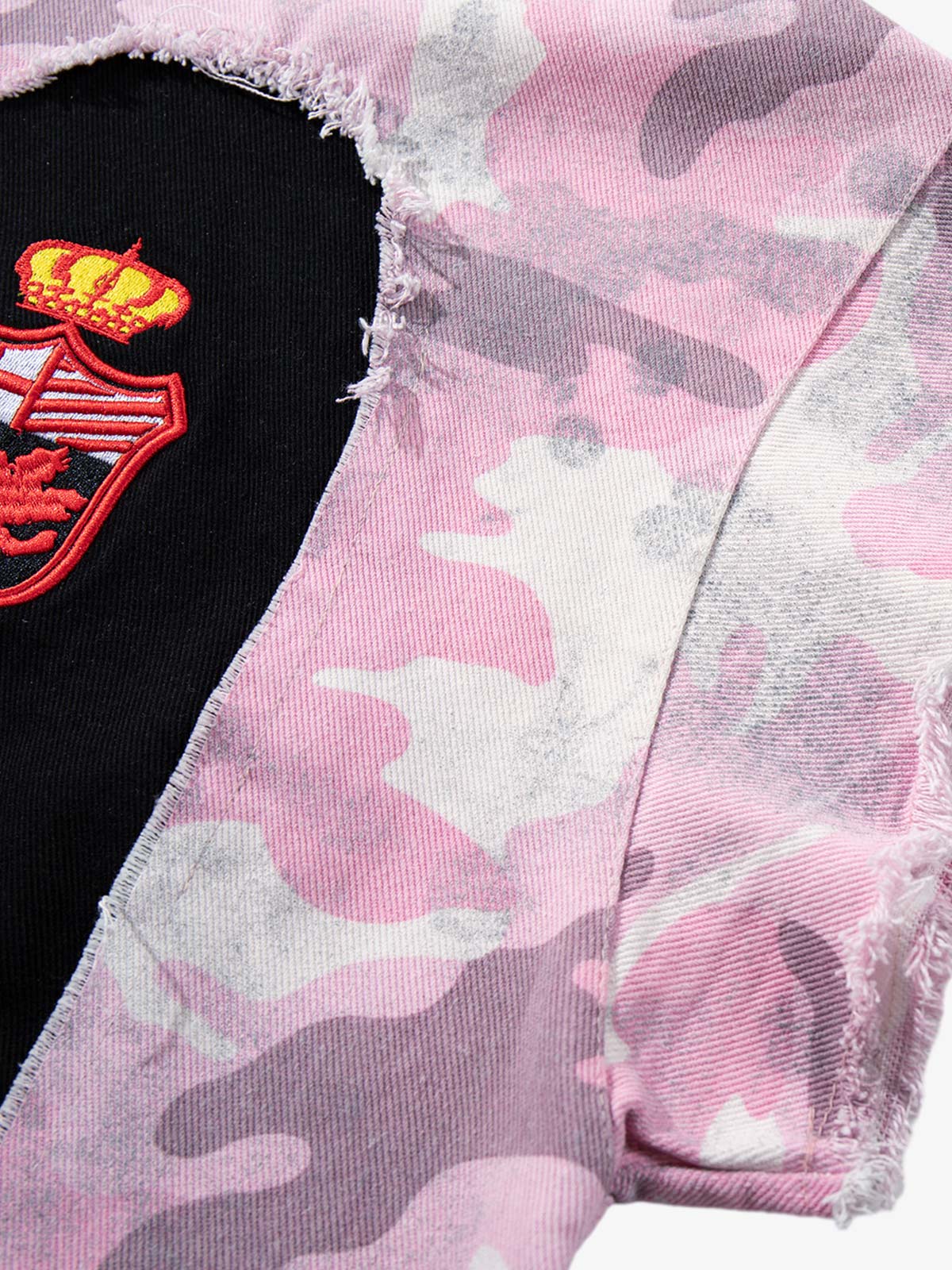 Camo Embroidered Polo Tee