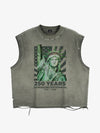Vintage Liberty Graphic Sleeveless T-Shirt 