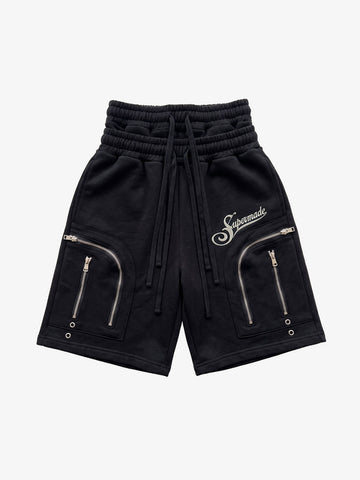 Double Waist Cargo Shorts