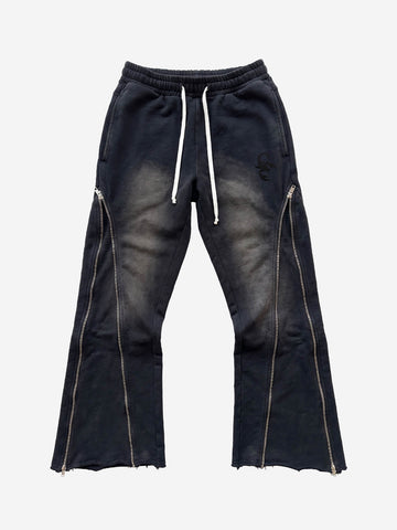 Side Zipper Deformable Pants