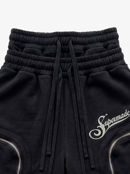 Double Waist Cargo Shorts