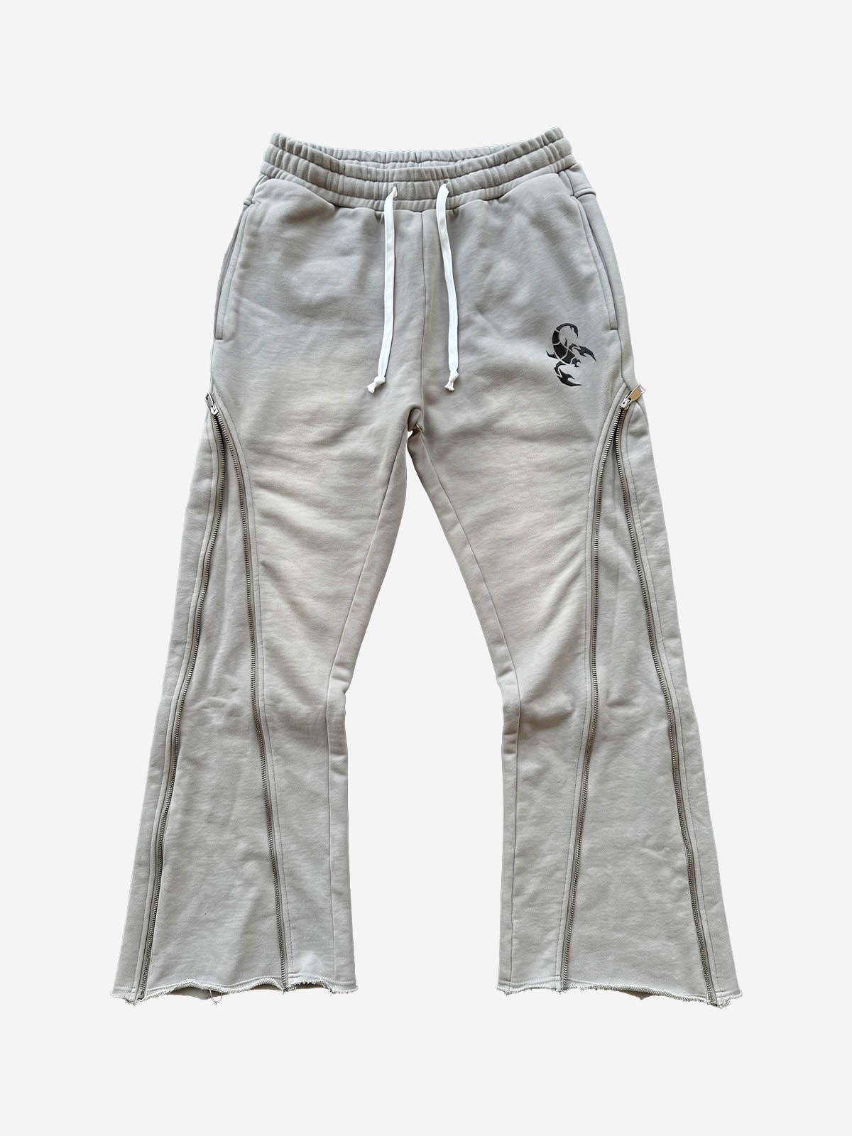 Side Zipper Deformable Pants