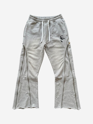 Side Zipper Deformable Pants
