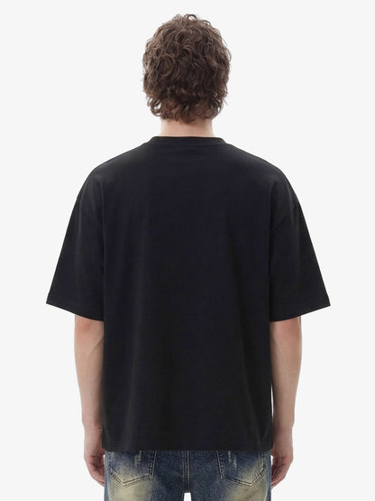 3D Trompe L’Oeil Graphic Short Sleeve T-Shirt - 2610 