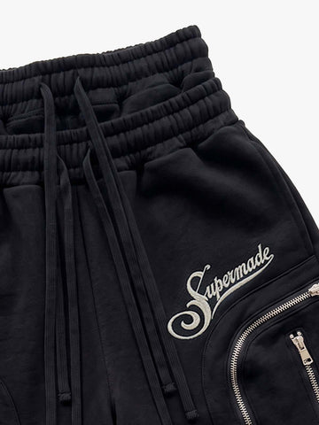 Double Waist Cargo Shorts