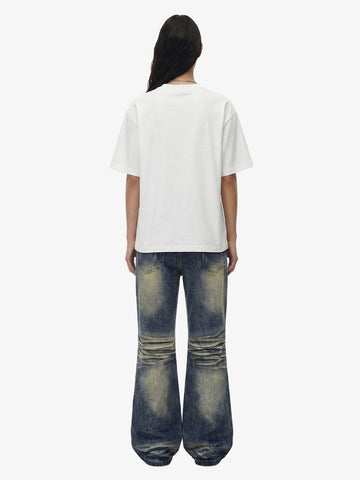 3D Trompe L’Oeil Graphic Short Sleeve T-Shirt - 2610 