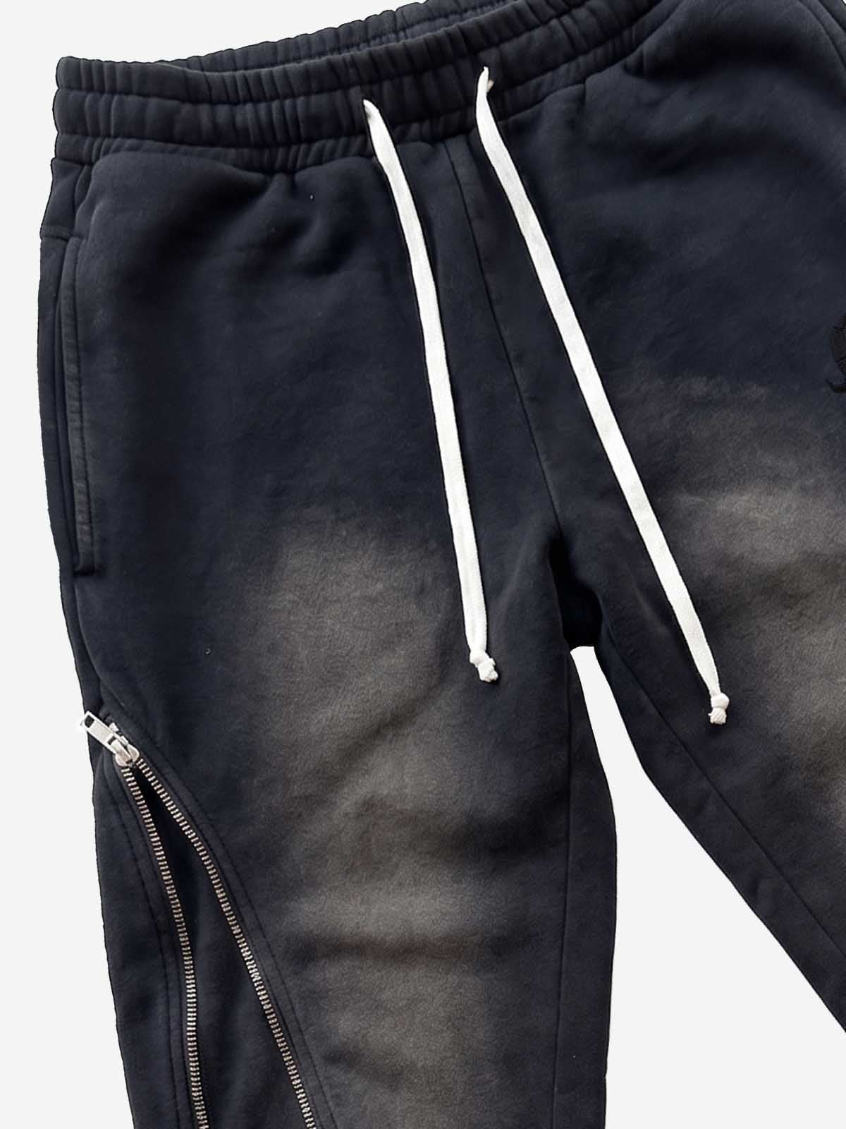 Side Zipper Deformable Pants