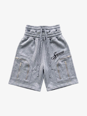 Double Waist Cargo Shorts