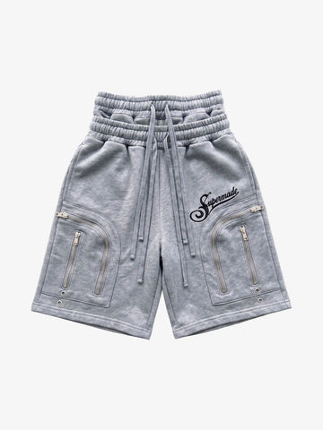Double Waist Cargo Shorts