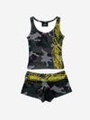 Y2K Camo Graffiti Tank Set