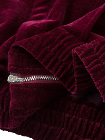 Retro Velvet Luxury Lapel Jacket 