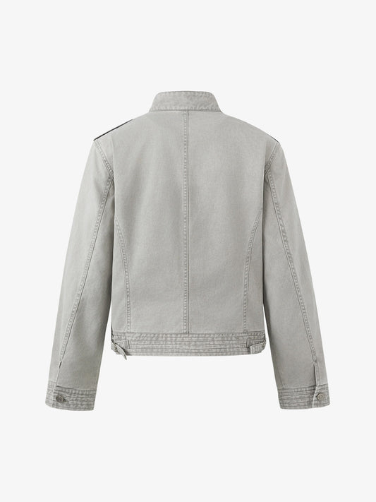 Military Napoleon Button Slim Jacket