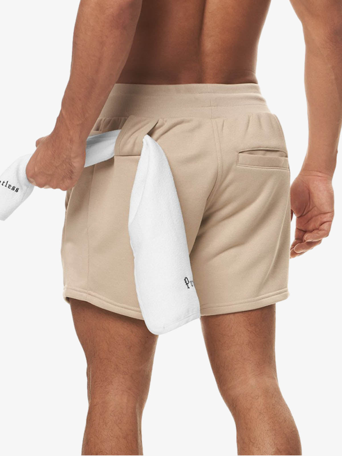 Minimalist Small Logo Shorts